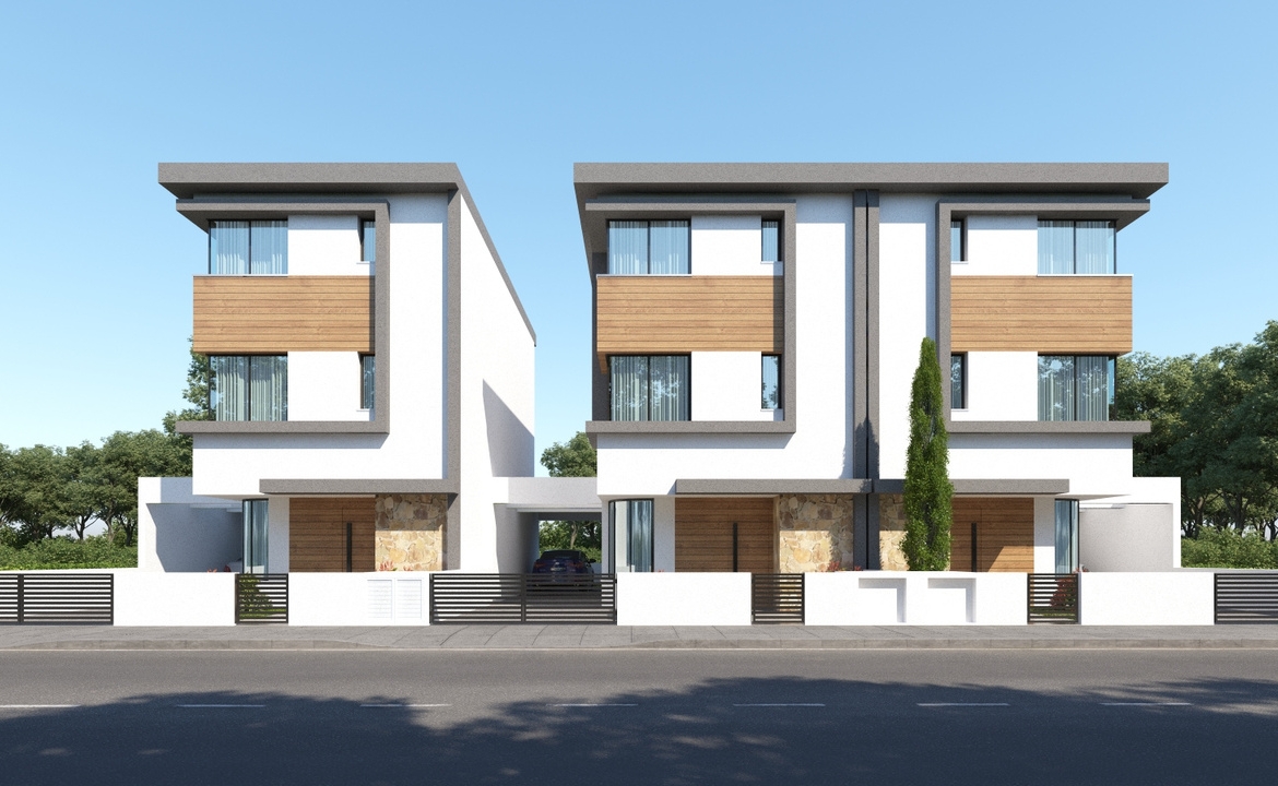 Three Modern Houses at Agios Sylas Area