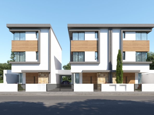 Three Modern Houses at Agios Sylas Area